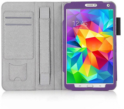 50% OFF on HOKO Book Cover for Samsung Galaxy Tab S 8.4 LTE SM-T705, LTE SM-T805 Purple 50% OFF on HOKO Book Cover for Samsung Galaxy Tab S 8.4 LTE SM-T705, LTE SM-T805 Purple