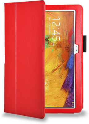 31% OFF on HOKO Flip Cover for Samsung Galaxy Note 10.1 SM-P600 Red