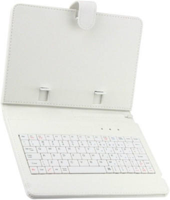 45% OFF on Callmate Keyboard Case for HTC Flyer, Akaash, Micromax Funbook White 45% OFF on Callmate Keyboard Case for HTC Flyer, Akaash, Micromax Funbook White