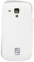 Molife M-MLP9188WH Flip Case with Screen Guard for Samsung Galaxy S Duos: Cases Covers