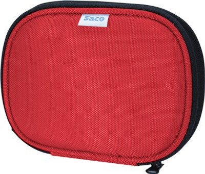 Saco Pouch for Sony External Hard Drive E1/BC2 Red