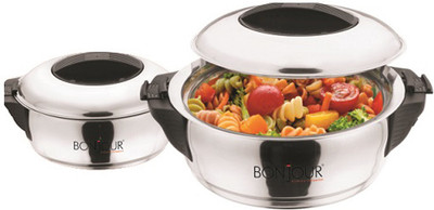 5% OFF on Bonjour Pack of 2 Casserole Set 1500 ml, 2000 5% OFF on Bonjour Pack of 2 Casserole Set 1500 ml, 2000