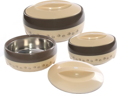 21% OFF on Cello Cuisine Insulated Pack of 3 Casserole Set 500 ml, 1000 ml, 1500 ml 21% OFF on Cello Cuisine Insulated Pack of 3 Casserole Set 500 ml, 1000 ml, 1500 ml