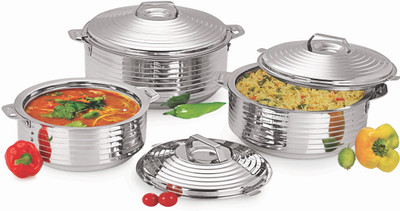 29% OFF on Avishkar The Invention Pack of 3 Casserole Set 2500 ml 29% OFF on Avishkar The Invention Pack of 3 Casserole Set 2500 ml