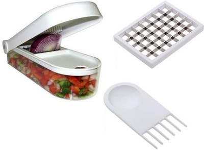 35% OFF on Good Vegetable & Fruit Cutter With Free Chop Blade & Cleaning Tool Chopper Multicolor 35% OFF on Good Vegetable & Fruit Cutter With Free Chop Blade & Cleaning Tool Chopper Multicolor