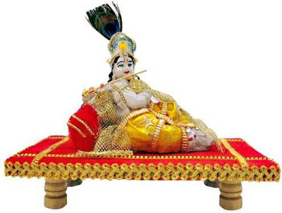 7% OFF on Creativity Centre Krishna Chawki Showpiece - 23 cm 7% OFF on Creativity Centre Krishna Chawki Showpiece - 23 cm