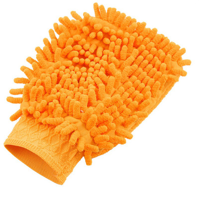 35% OFF on Wash Mitt Wet and Dry Disposable Glove Free Size