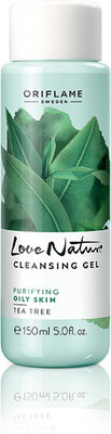 39% OFF on Oriflame Love Nature Cleansing Gel Tea Tree 150 ml 39% OFF on Oriflame Love Nature Cleansing Gel Tea Tree 150 ml
