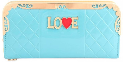 Circuzz Valentine Love Women Party Blue Genuine Leather Clutch Circuzz Valentine Love Women Party Blue Genuine Leather Clutch