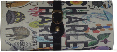 40% OFF on ABC Book Women Casual White, Multicolor PU Clutch 40% OFF on ABC Book Women Casual White, Multicolor PU Clutch