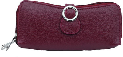 29% OFF on Magiq Women Casual, Formal Brown Artificial Leather Wallet