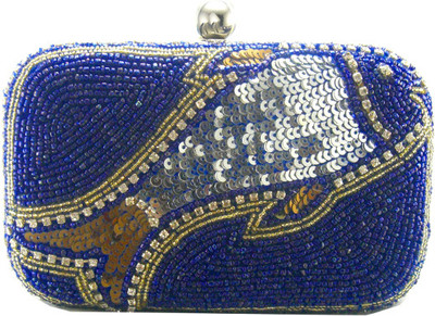 52% OFF on Abqa Women Casual, Party, Wedding Blue Silk Clutch 52% OFF on Abqa Women Casual, Party, Wedding Blue Silk Clutch