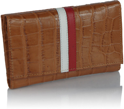 55% OFF on League Leather LL112/Brown Women Casual, Party Brown Genuine Leather Clutch