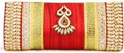 51% OFF on Abqa Modish0051R Women Casual, Party, Wedding Red Silk Clutch 51% OFF on Abqa Modish0051R Women Casual, Party, Wedding Red Silk Clutch
