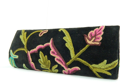 54% OFF on Aabeer Kashmiri Hand Embroidered Women Party Black Velvet Clutch 54% OFF on Aabeer Kashmiri Hand Embroidered Women Party Black Velvet Clutch