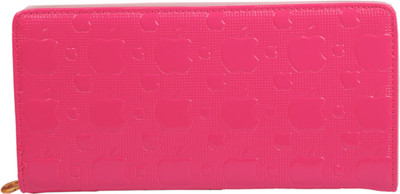 49% OFF on Tanishqq Big Small Apple Women Casual Pink Synthetic Leather Clutch