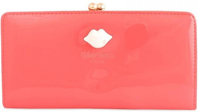 50% OFF on Circuzz Valentine Kiss Women Party Red Genuine Leather Clutch