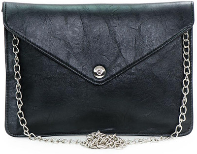 57% OFF on Vermello Envelope Women Casual Black Fabric Clutch