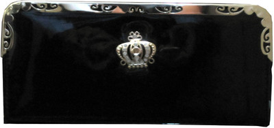 25% OFF on Acme Ethnic Women Party Black Synthetic Clutch