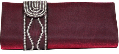 moKanc Bridal Women Party Red Silk Clutch moKanc Bridal Women Party Red Silk Clutch