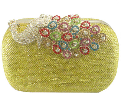 31% OFF on Abqa Women Festival, Party, Wedding, Family, Bridal Wear Multicolor Fabric Clutch