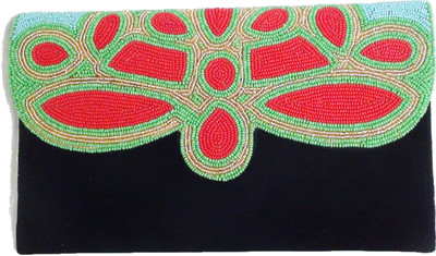 21% OFF on Fashion Jamun Envelope Women, Girls Formal, Party, Wedding, Casual Multicolor Velvet Clutch