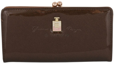 63% OFF on Vian EETI0001A Women Casual, Party Brown Fabric Clutch