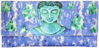 Women Trendz Traditional Women Party Blue Fabric Clutch Women Trendz Traditional Women Party Blue Fabric Clutch