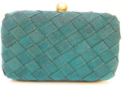 51% OFF on Harshi Check Box Women Festive, Party, Wedding Green Fabric Clutch 51% OFF on Harshi Check Box Women Festive, Party, Wedding Green Fabric Clutch