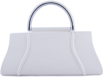 10% OFF on Dernier Cri 1241 Women Casual White PU Clutch