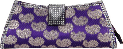 61% OFF on Cocktail Modern Turquoise Women Party Blue Silk Clutch