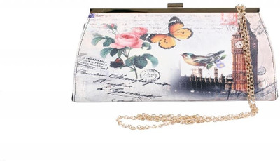 52% OFF on Daks Women Casual Multicolor Genuine Leather Clutch