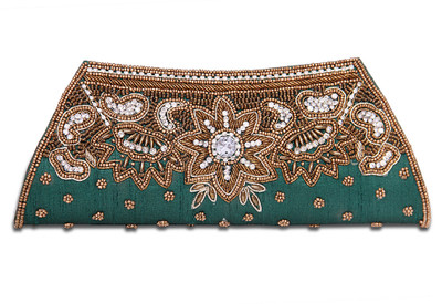 62% OFF on Arshia Women Formal Green Silk Clutch 62% OFF on Arshia Women Formal Green Silk Clutch