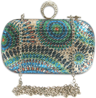 24% OFF on Inspired Livingg Exotic Sequined Evening Women Party Multicolor Silk, Sequins, Rhinestone Clutch 24% OFF on Inspired Livingg Exotic Sequined Evening Women Party Multicolor Silk, Sequins, Rhinestone Clutch