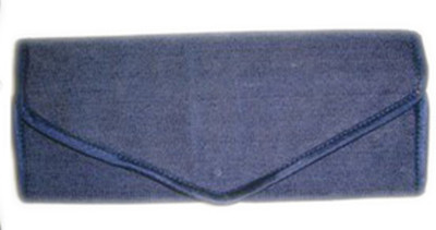 25% OFF on Indha Craft Women Casual Blue Jute, Fabric Clutch