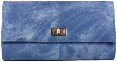 Heels & Handles Cadice N1037 Women Casual, Festive, Formal, Party Blue PU Clutch Heels & Handles Cadice N1037 Women Casual, Festive, Formal, Party Blue PU Clutch
