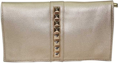 30% OFF on Mex Rectangle Women Casual Gold Silicone Clutch