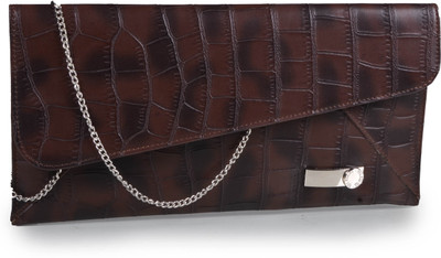 77% OFF on Contrast Croco Print Women Casual Brown PU Clutch 77% OFF on Contrast Croco Print Women Casual Brown PU Clutch