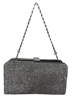 16% OFF on Dloop CK237 Women Festive Black PU Clutch