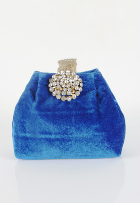 43% OFF on Jainam Js_B Girls, Women Festive, Party, Wedding Blue Fabric Clutch 43% OFF on Jainam Js_B Girls, Women Festive, Party, Wedding Blue Fabric Clutch