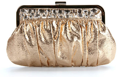 50% OFF on Elizabeth's Tailleur Beige Women Casual Beige PU Clutch