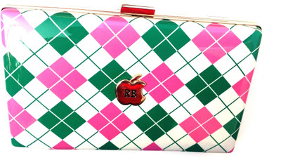 48% OFF on Grace Fashion Villa IMG1724 Women Casual, Party White PU Clutch