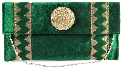 69% OFF on Saisha Women Party Green Velvet Clutch 69% OFF on Saisha Women Party Green Velvet Clutch