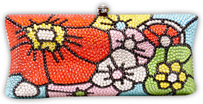 60% OFF on Etui Women Casual, Party, Wedding Multicolor Metal Clutch 60% OFF on Etui Women Casual, Party, Wedding Multicolor Metal Clutch