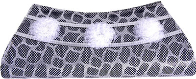 62% OFF on Bueva Beautiful Women Casual, Party Silver Velvet Clutch