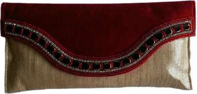 60% OFF on 1st Avenue Women Party Gold, Red Jute, Velvet Clutch 60% OFF on 1st Avenue Women Party Gold, Red Jute, Velvet Clutch