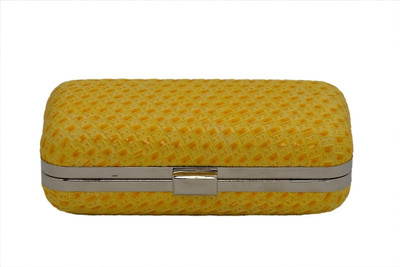 Peaubella Bottega Inspired Women Casual, Festive, Party Yellow PU Clutch Peaubella Bottega Inspired Women Casual, Festive, Party Yellow PU Clutch