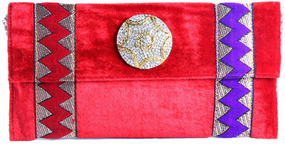 66% OFF on Saisha Women Party Red Velvet Clutch 66% OFF on Saisha Women Party Red Velvet Clutch