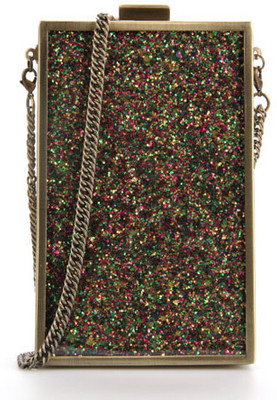 50% OFF on Elizabeth's Tailleur Plexi Glass Women Casual Brown PU Clutch