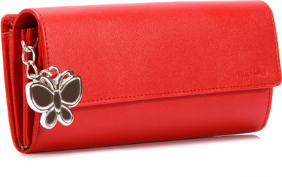 33% OFF on Butterflies Women Casual Red PU Clutch 33% OFF on Butterflies Women Casual Red PU Clutch